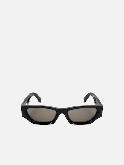 TOMMY HILFIGER Zonnebril 'Tommy Hilfiger TJ 0093/S Beige 55/18/145 Women Sunglasses' in 55 in de kleur Zwart, Productweergave