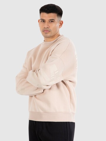 Smilodox Sweatshirt in Beige