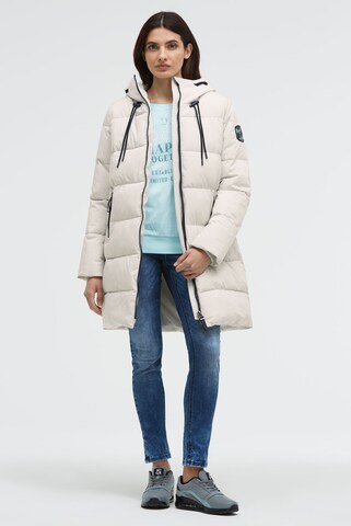 Soccx Winter Coat in White
