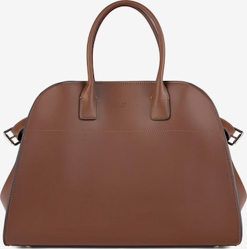 L37 HANDMADE SHOES Handtasche 'BON VOYAGE' in Braun: Vorderseite
