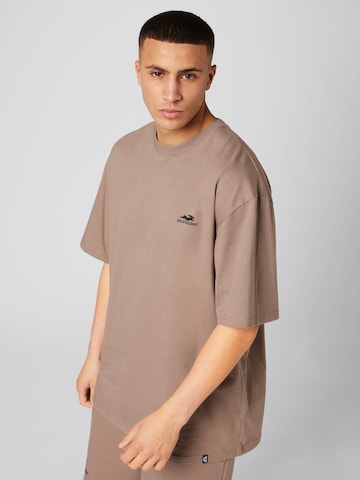 Pacemaker Shirt 'Brian' in Brown: front