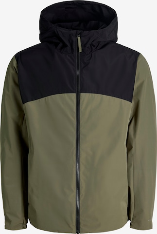 Veste mi-saison 'JJESOHO' JACK & JONES en vert : devant