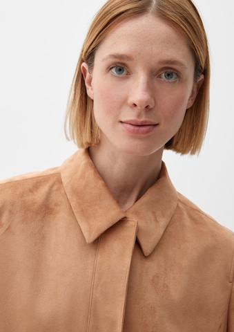 s.Oliver BLACK LABEL Between-season jacket in Brown