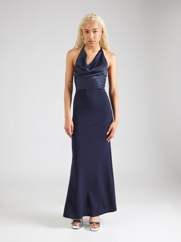 WAL G. Evening dress 'IRENE' in Blue: front
