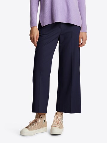Rich & Royal Wide leg Pantalon in Blauw: voorkant