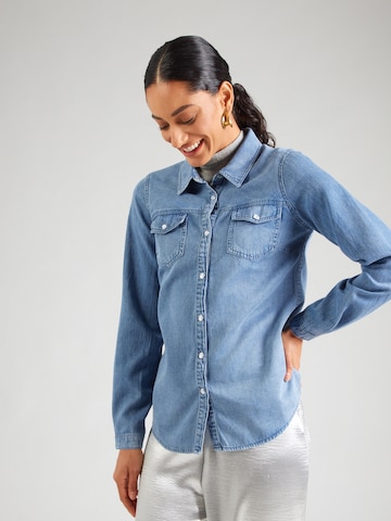 ZABAIONE - Blusa 'Lo44retta' en azul: frente