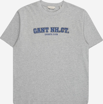 GANT - Camiseta en gris: frente
