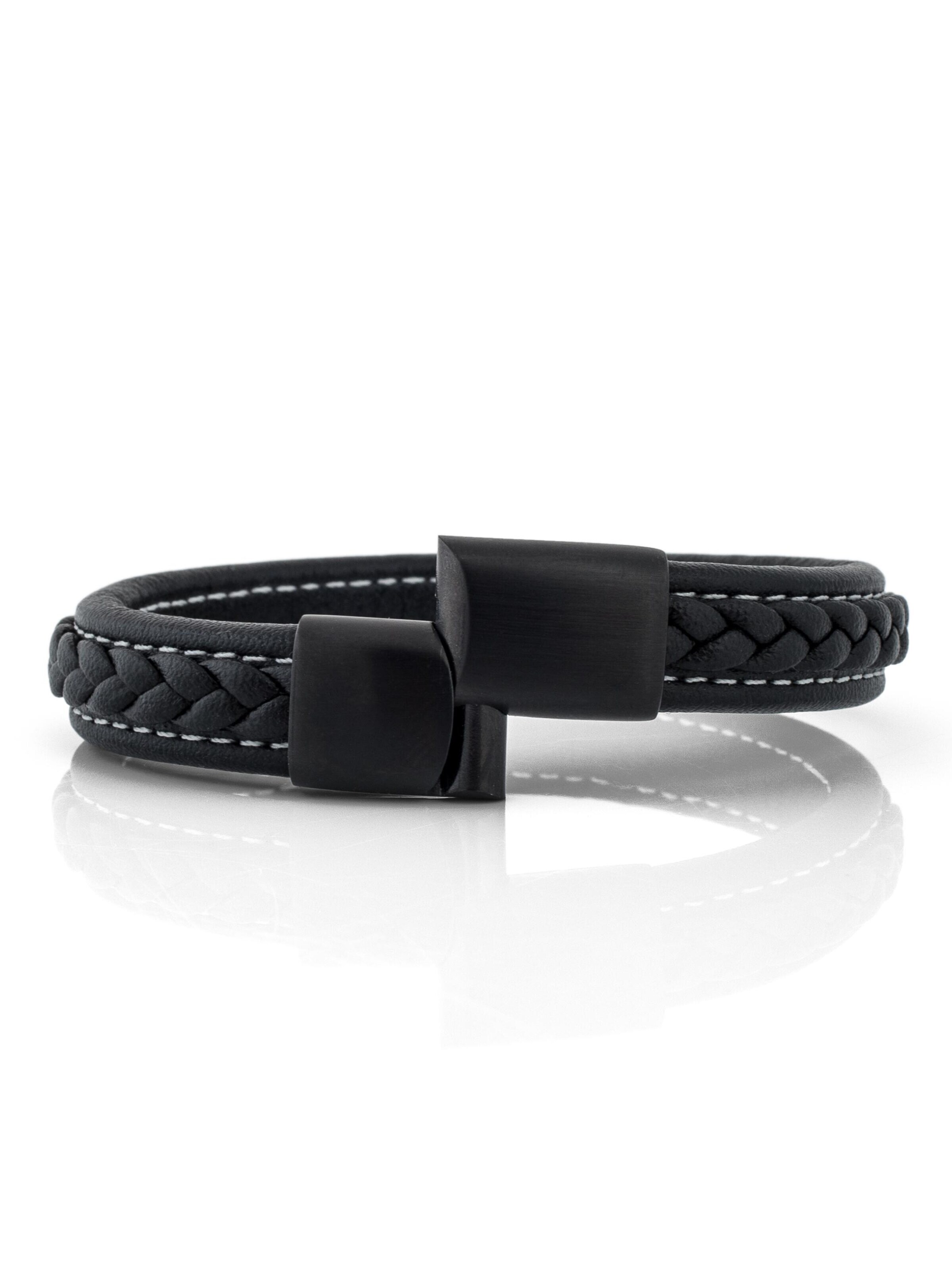 Akitsune Armband 'Fides'‌‌‌‌‌‌‌‌ in Schwarz