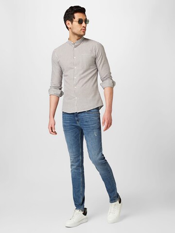 Lindbergh Slim fit Jeans 'Superflex' in Blue