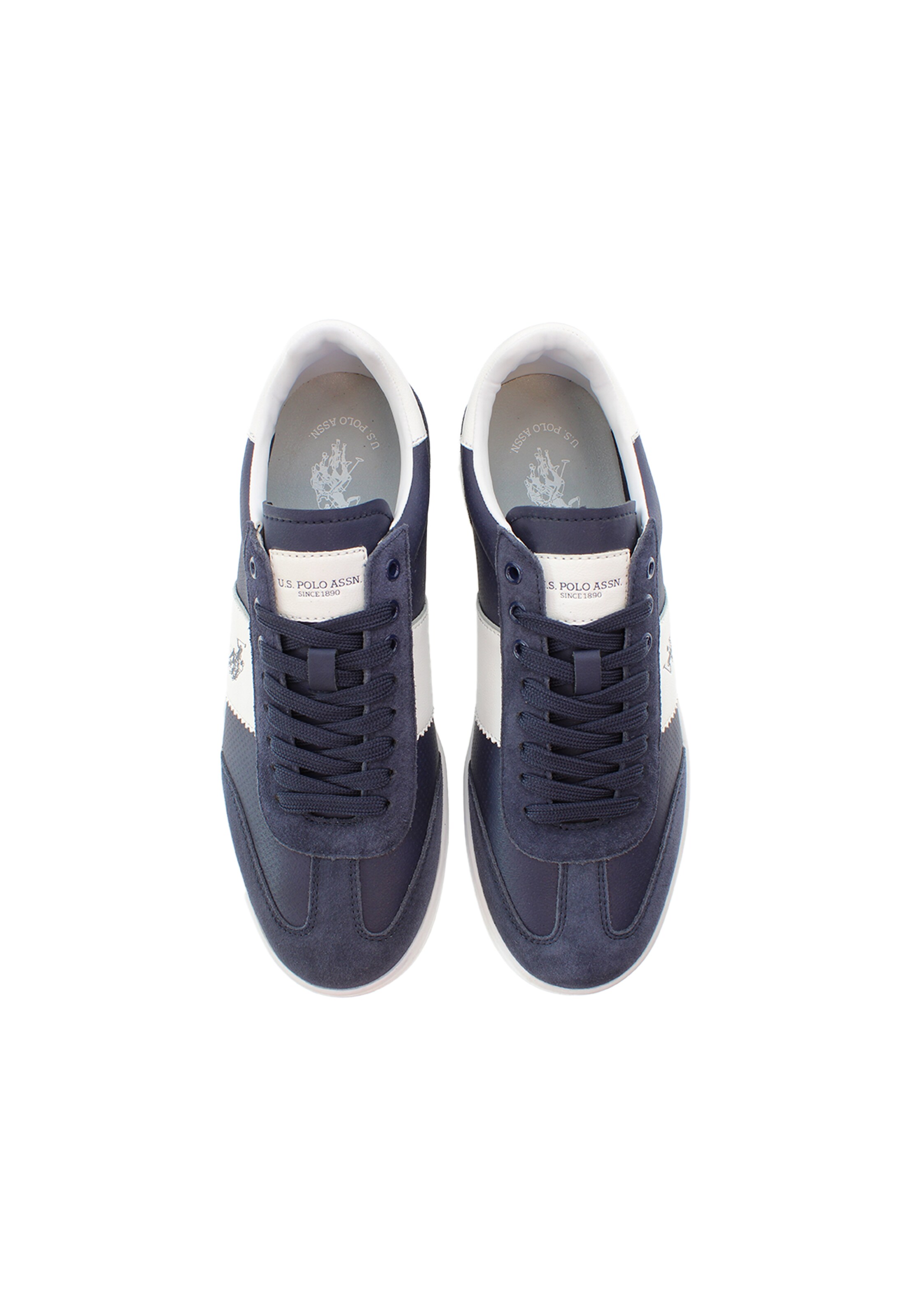 U.S. POLO ASSN. Sneakers laag 'Campy' in Blauw