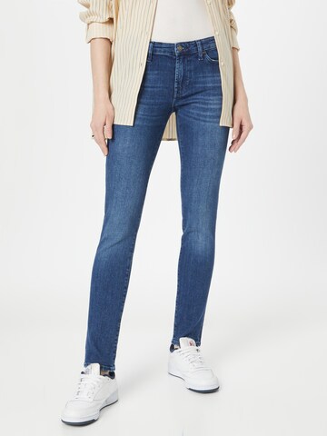 7 for all mankind Skinny Džíny 'PYPER' – modrá: přední strana