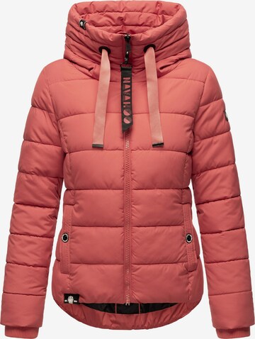 NAVAHOO Winter Jacket 'Amayaa' in Red: front