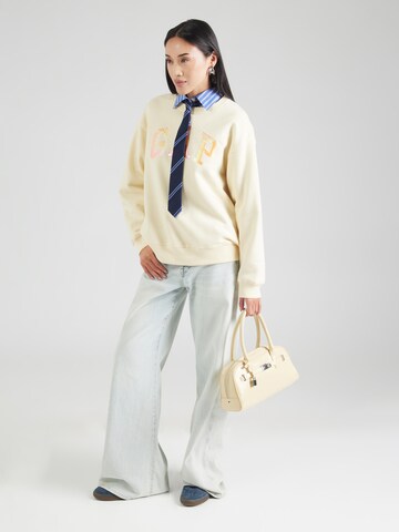GAP - Sudadera 'HERITAGE' en amarillo