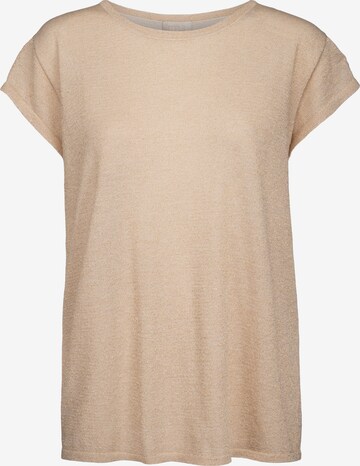 T-shirt 'Carlina' minus en beige : devant