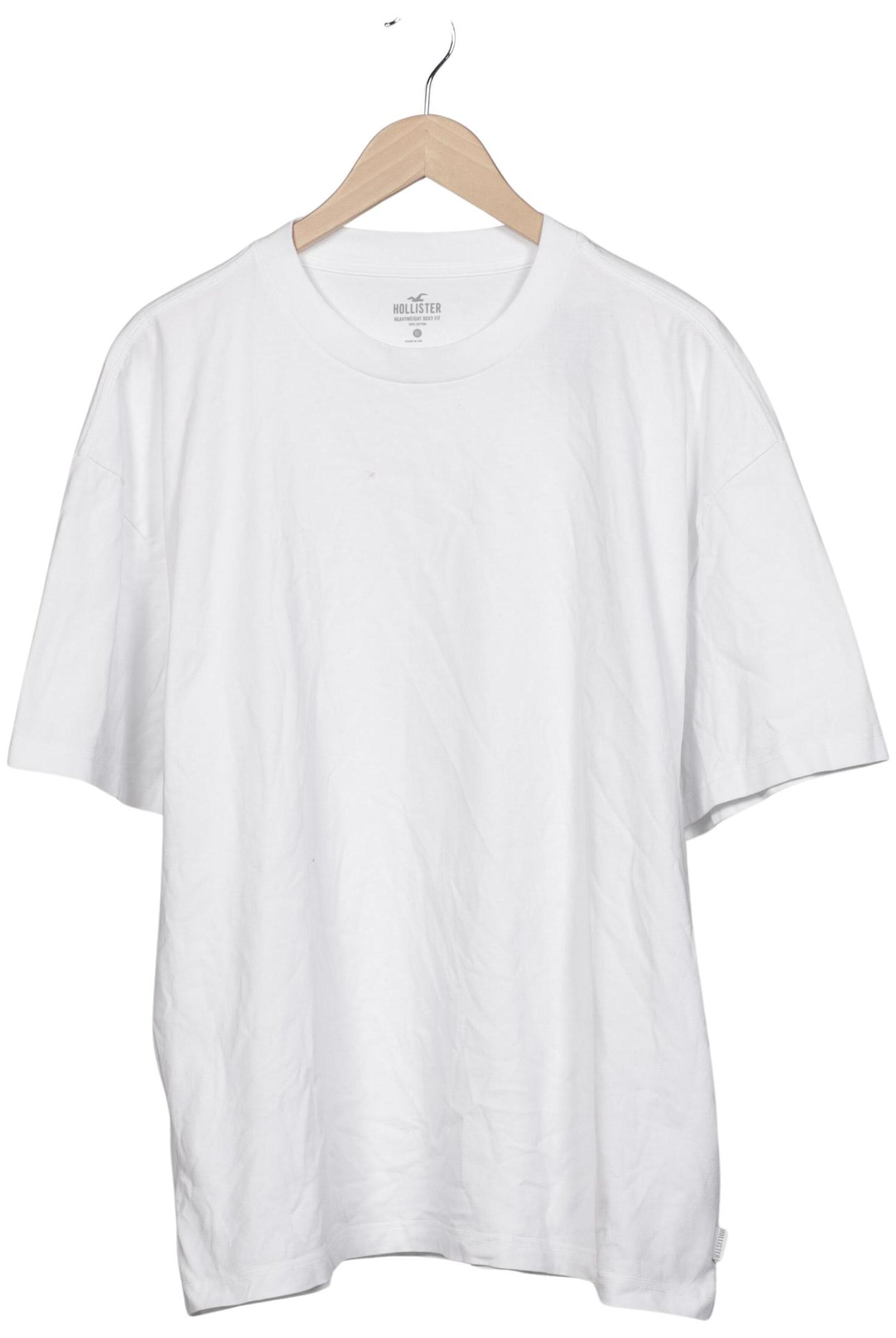 HOLLISTER Shirt in XL in White: front