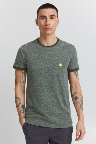 !Solid Shirt 'BennTee' in Groen: voorkant