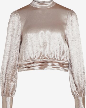 VILA Blouse 'JACKAL' in Silver: front