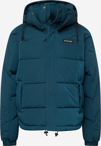 COLUMBIA - Casaco outdoor 'Snowqualmie' em azul: frente