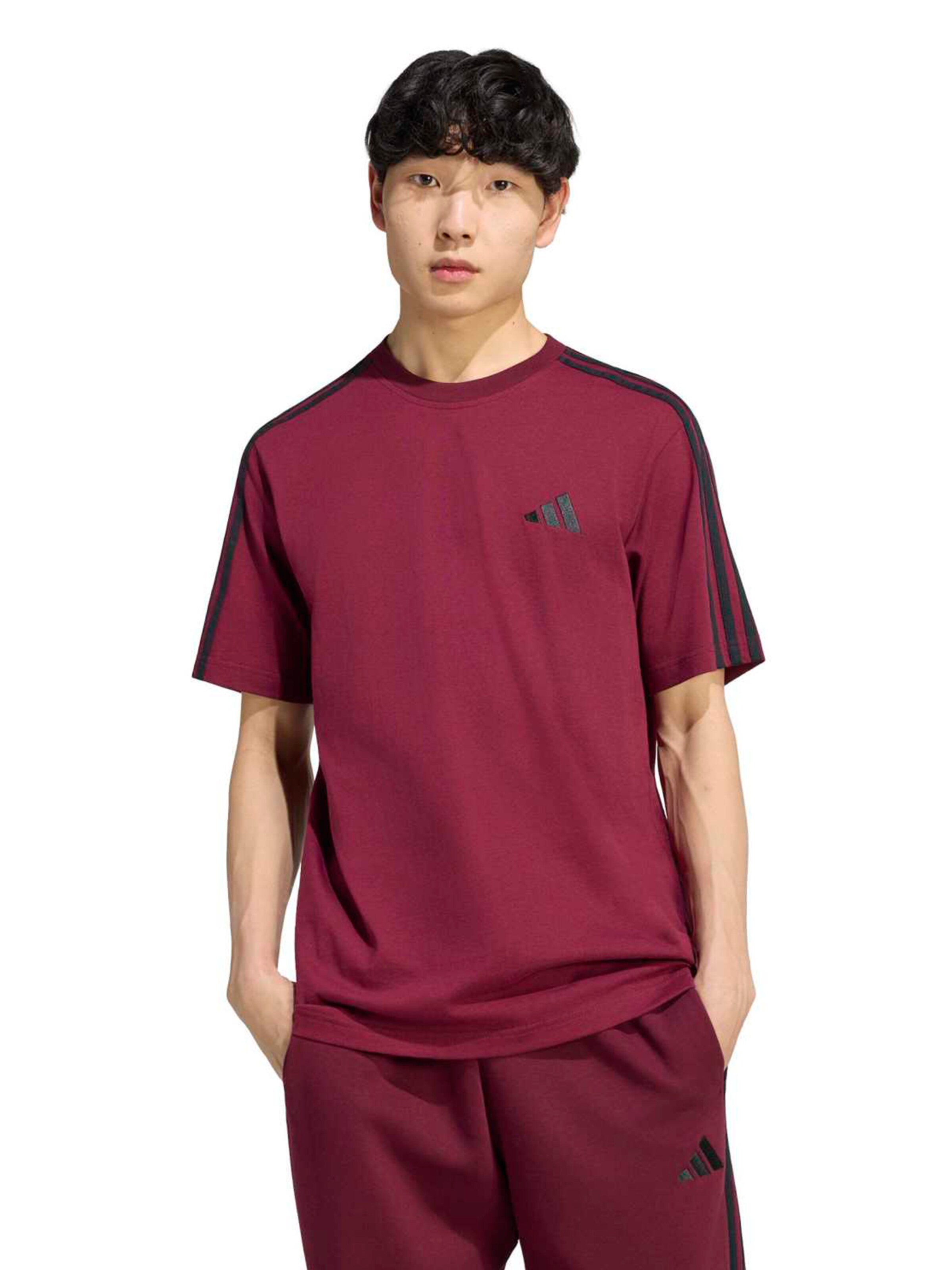 ADIDAS SPORTSWEAR Performance Shirt 'Essentials' in Red: front