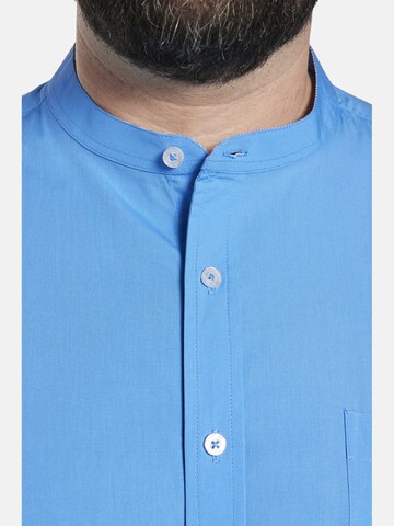 Charles Colby Comfort fit Button Up Shirt ' Duke Sandford ' in Blue