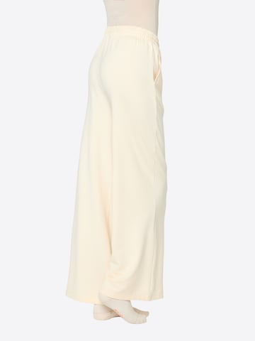 Loosefit Pantalon de sport ' Wide ' Nur Die en beige