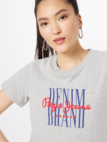 Pepe Jeans T-Shirt 'CAMILLE' in Grau