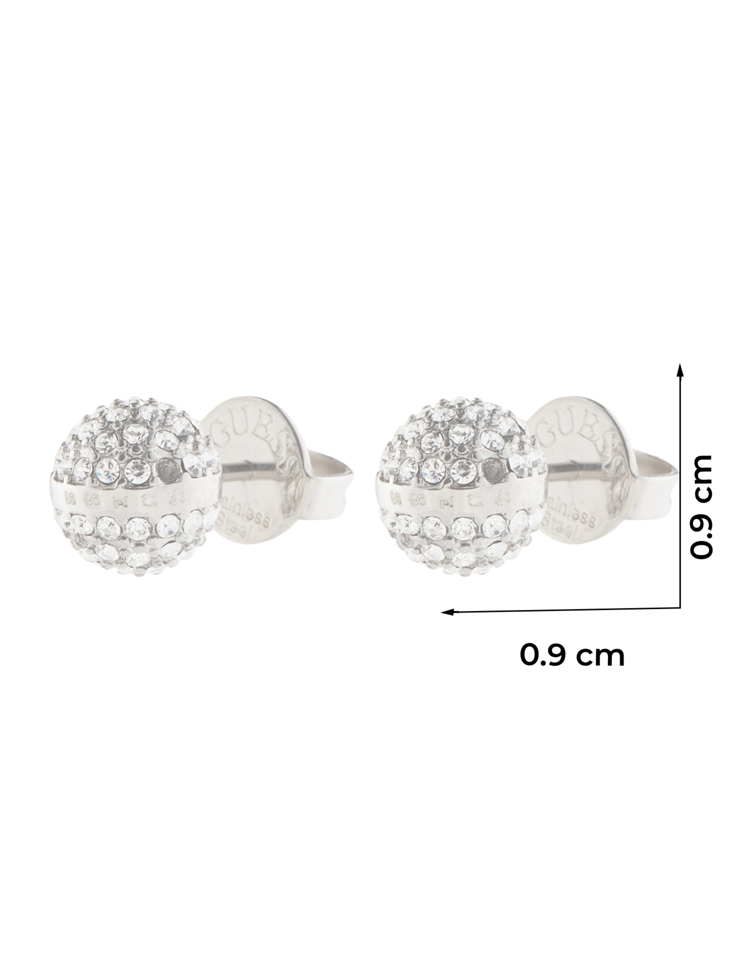 GUESS Earrings 'Calypso' in Silver