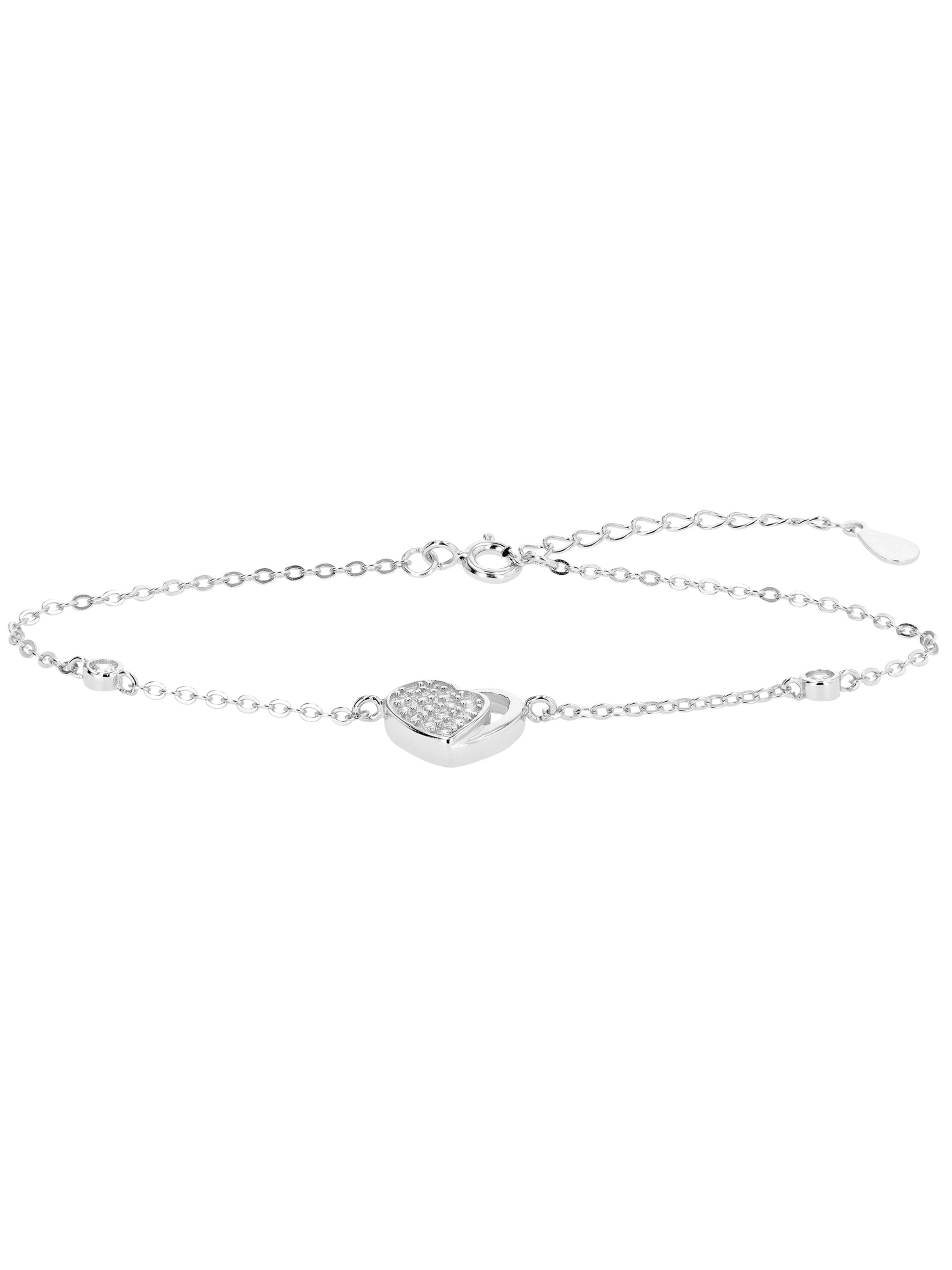 Akzent Armband 'Naima'‌‌‌‌‌‌‌‌‌‌ in Silber