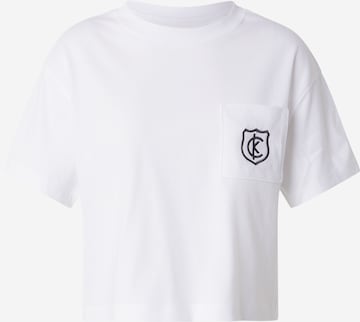 Calvin Klein Jeans Shirt in White: front