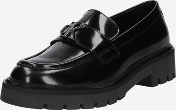 Papuci de casă 'COMBAT' de la Calvin Klein Jeans pe negru: față