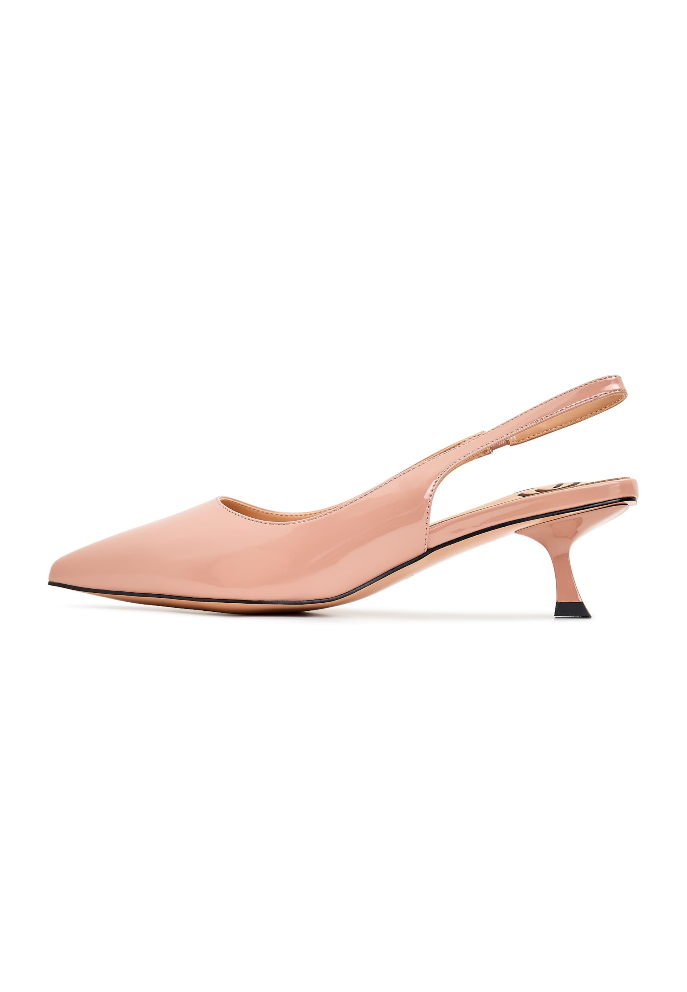 CESARE GASPARI Slingback pumps in Beige: front