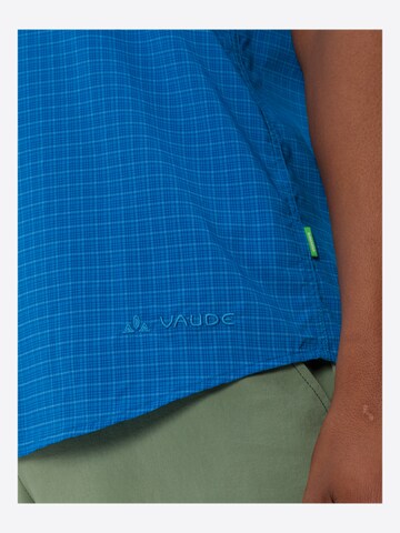 VAUDE Regular fit Functioneel overhemd 'Seiland IV' in Blauw