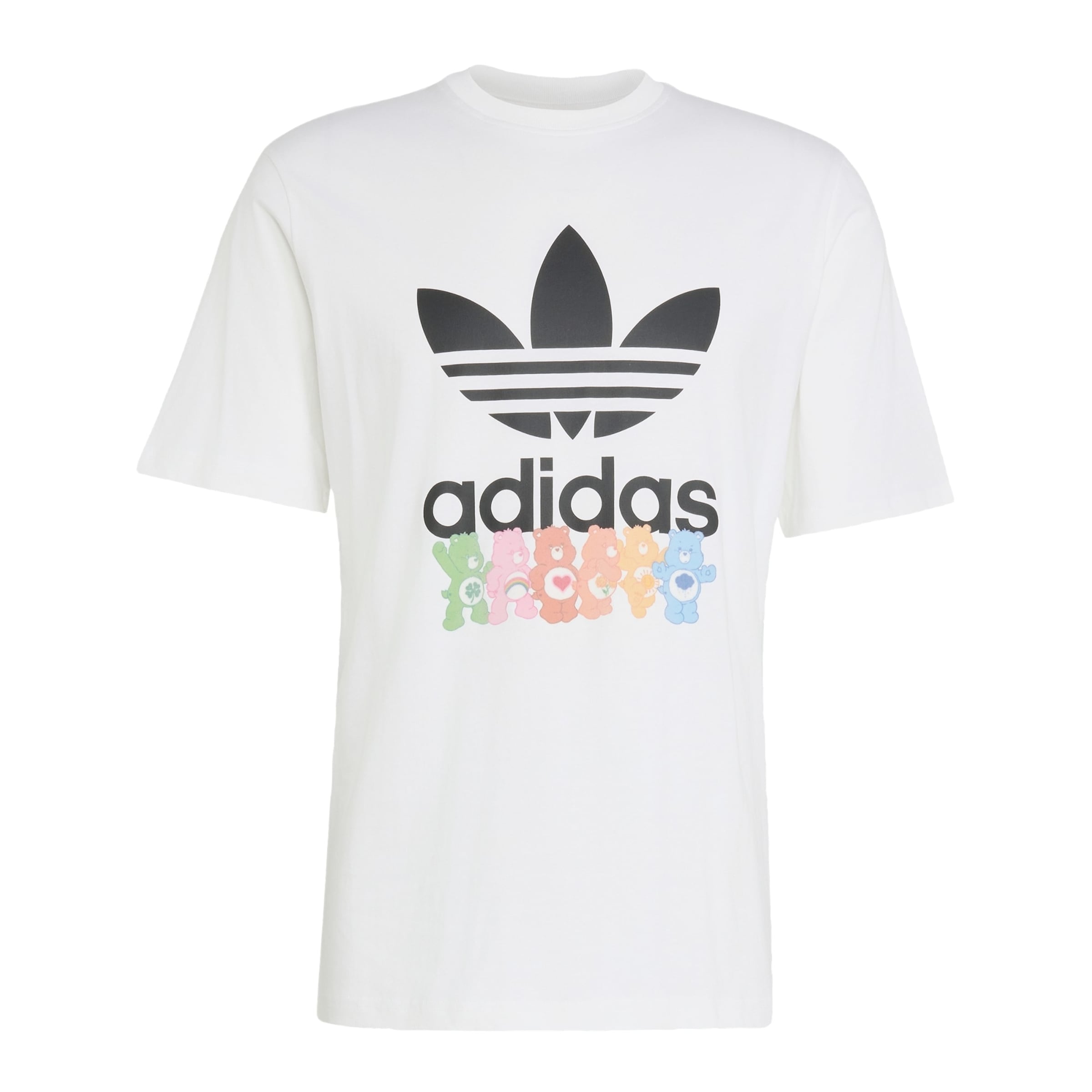 ADIDAS ORIGINALS T-Shirt 'Care Bear' en bleu clair / vert clair / noir / blanc, Vue avec produit
