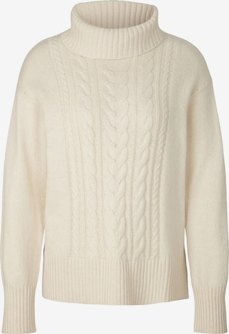 TOM TAILOR Sweater in Beige: front