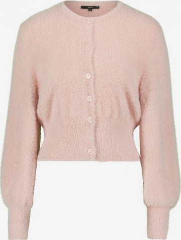 zero Knit Cardigan in Pink: front