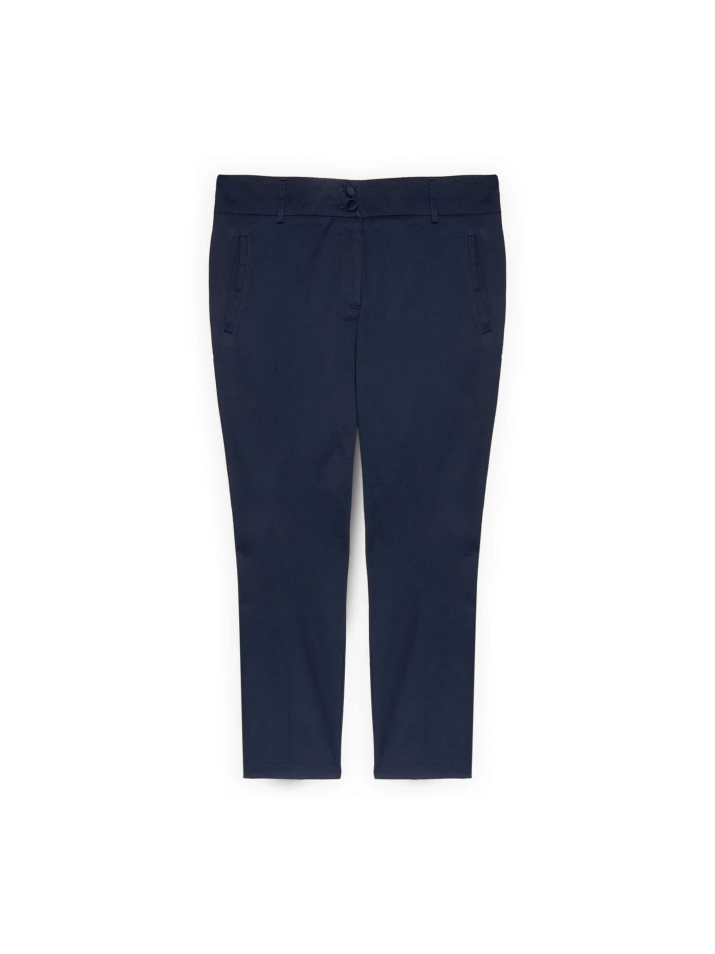 Coupe slim Pantalon Fiorella Rubino en bleu : devant