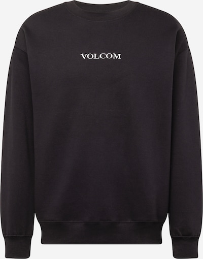 Volcom Sweatshirt in Black / White, Item view