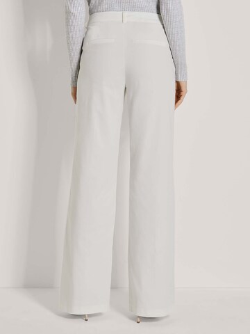 MADELEINE Wide Leg Hose in Weiß