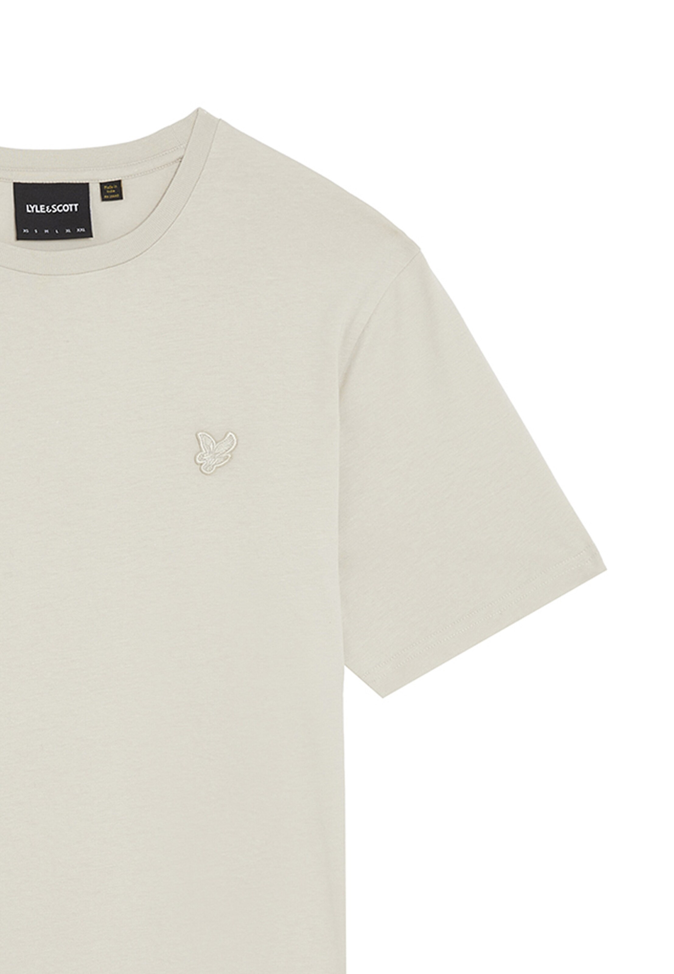 Lyle & Scott Shirt 'Tonal Eagle' in Beige