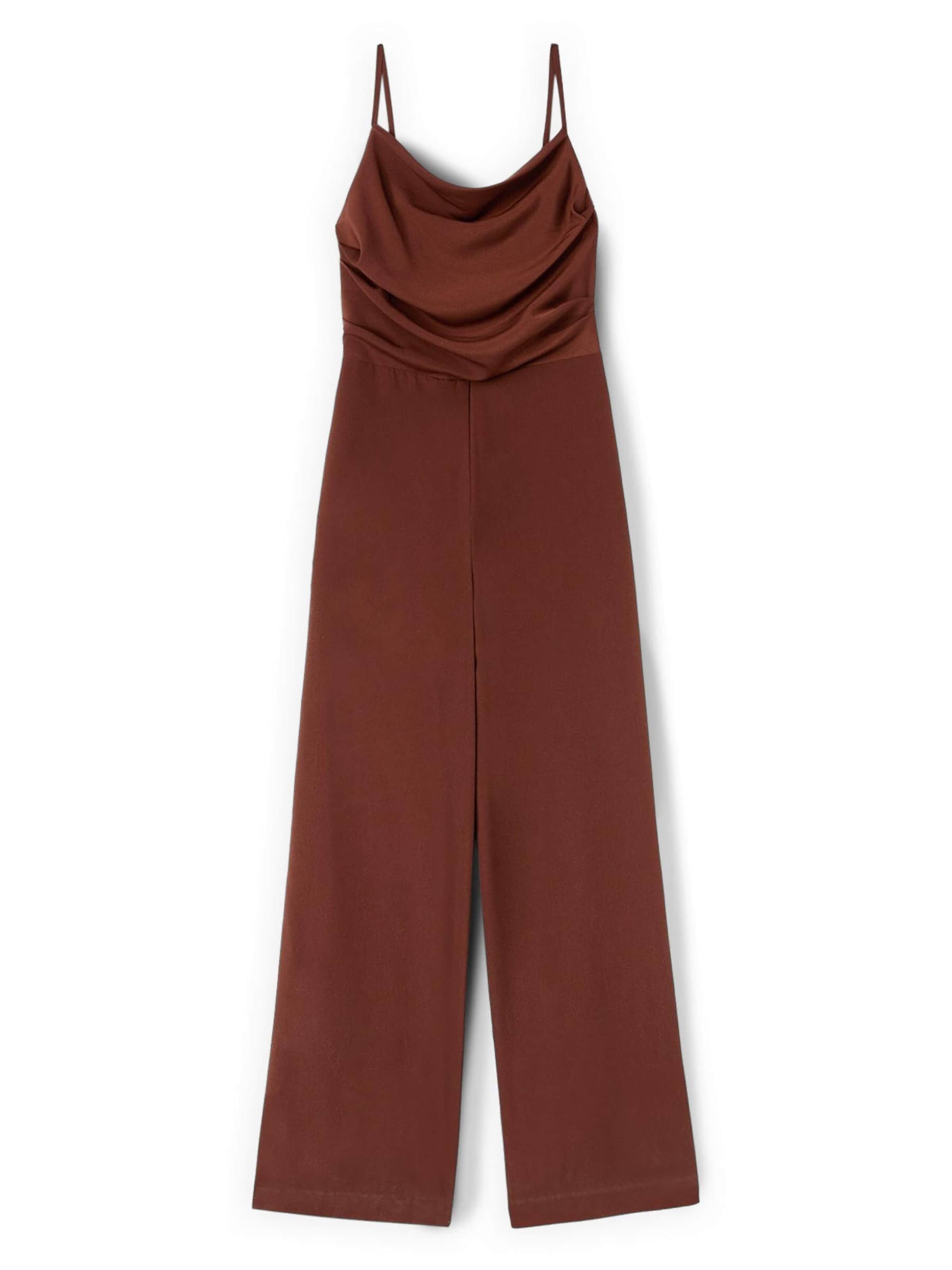 MOTIVI - Jumpsuit en marrón: frente