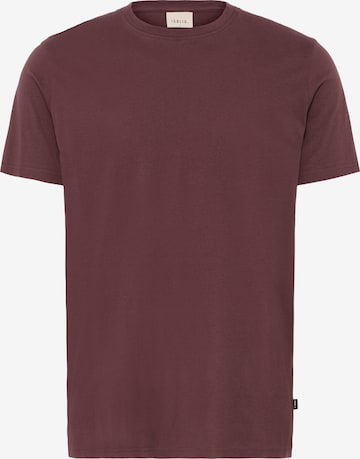T-Shirt 'Rock' !Solid en marron : devant