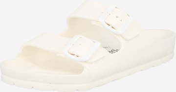 Mule 'AMI POOL' espadrij l´originale en blanc : devant