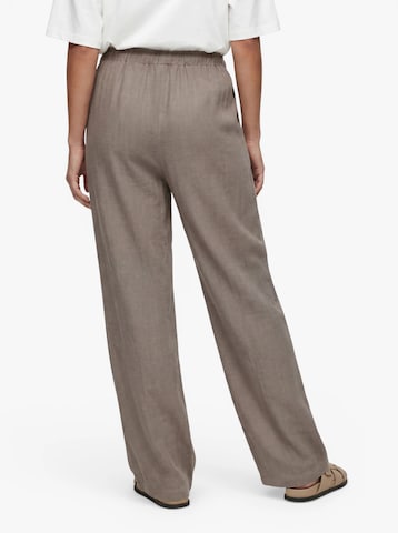 ONLY Loose fit Pants 'ONLSiesta' in Brown
