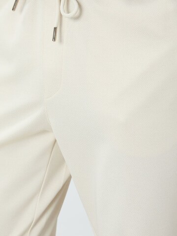 Tommy Life Tapered Workout Pants 'Jogginghose' in Beige