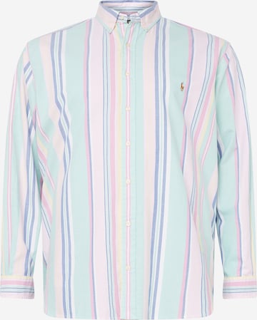 Polo Ralph Lauren Big & Tall - Ajuste regular Camisa en blanco: frente