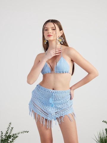 HOLLY LOLLY Trojúhelníková Bikiny – modrá