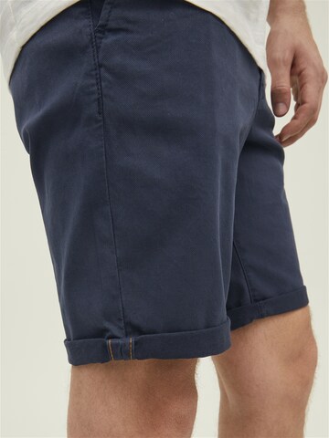 JACK & JONES Regular Chino trousers 'FRED' in Blue