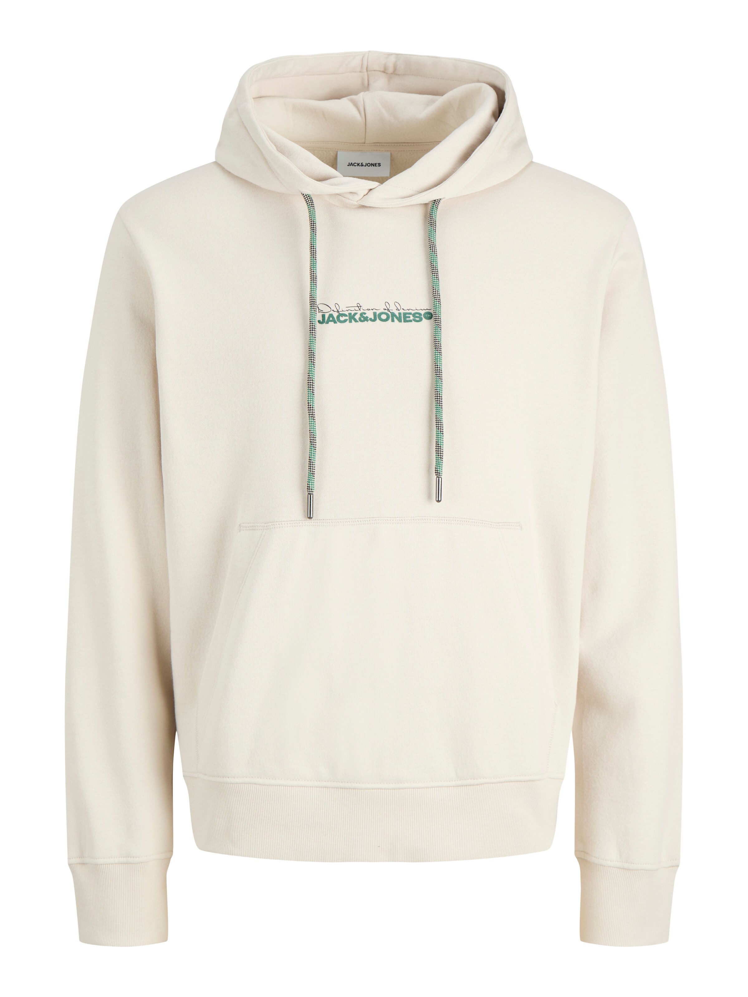 JACK & JONES Sweatshirt in XS in Light grey / Petrol / Black, Item view