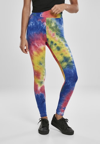 Urban Classics Skinny Leggings - vegyes színek: elől