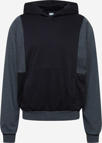 Urban Classics Sweatshirt in Black: front